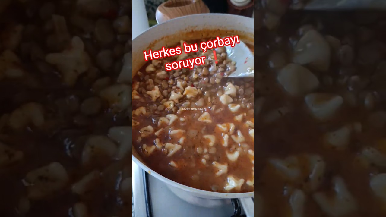 🔥 Yeşil Mercimekli Mantılı Çorba – Kışın En Doyurucu Çorbası! #yemektarifleri 🔥 Yeşil Mercimekli Mantılı Çorba – Kışın En Doyurucu Çorbası! #yemektarifleri