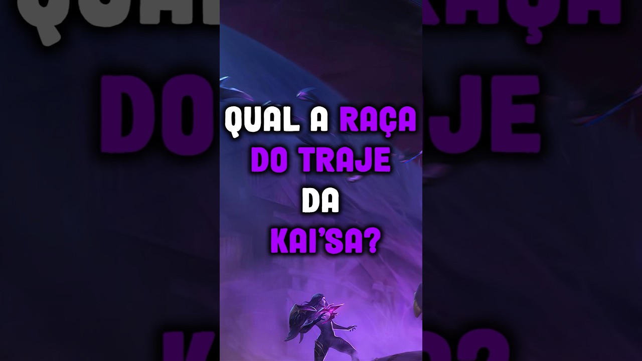 QUAL A RAÇA DO TRAJE DA KAI'SA?