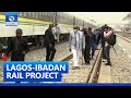 Amaechi Inspects Ongoing 157Km Lagos-Ibadan Rail Project