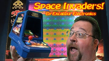 Space Invaders Tabletop Arcade Game by Excalibur Electronics!