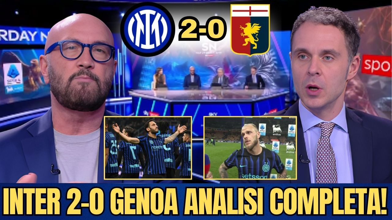 🚨🏆LA VITTORIA DELL’INTER GENERA GRANDE DIBATTITO: L’INTER HA GIÀ VINTO LO SCUDETTO? INTER 2-0 GENOA