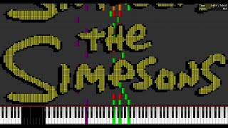 Dark MIDI - THE SIMPSONS THEME