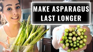I Discovered the SECRET to Keeping Asparagus Fresh!