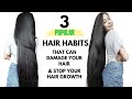 3 Popular Hair Care Habits That Can Ruin Your Hair &amp; Stop Your Hair Growth