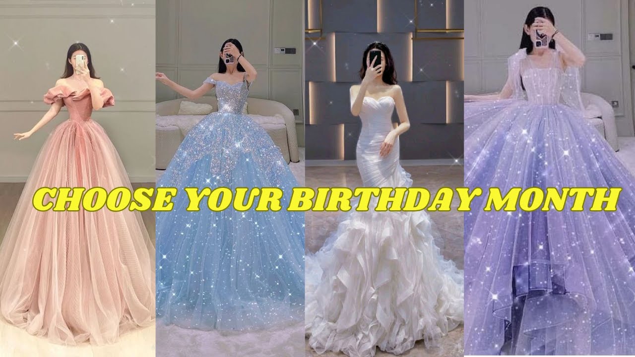 choose your birthday month and see your dress Pastel Pink Fruits Theme Birthday Frock For Baby Girl