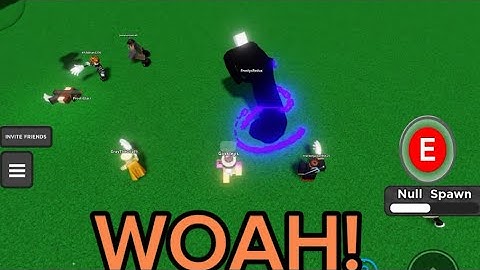 “NULL” GLOVE + SHOWCASE (Slap Battles)