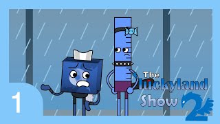 A little chat in the rain between tissue box and ruller 