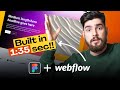 Figma To Webflow the FASTEST WAY with THIS Tool