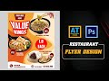 Photoshop - How to create food promotion design in photoshop