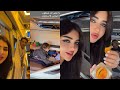 ركبنا باص النوم راجعين على المطار فاعلياتنا في الباص والطريق لمده ٦ ساعات 