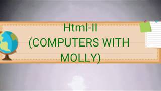 HTML - II pART(Lists, inserting images, superscript, subscript)