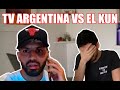 LA TV ARGENTINA ATACA AL KUN AGÜERO