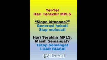 YEL YEL PENUTUPAN MPLS 2025 #shorts #mpls