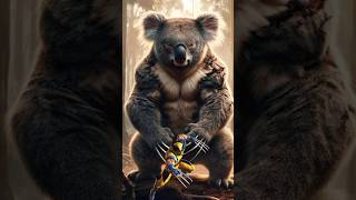 Koala But Superheroes Marvel Vs DC #shorts #marvel #avengers