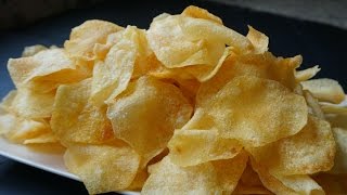 Patatas chips perfectas. Crujientes y riquísimas. Tips y trucos