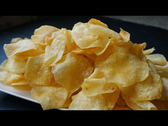 Patatas chips perfectas. Crujientes y riquísimas. Tips y trucos 