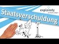 Staatsverschuldung einfach erklärt (explainity® Erklärvideo)