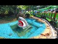 Shark Train Ride | Shark Voyage | Houston Downtown Aquarium 2023