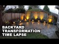 Backyard Transformation Time Lapse