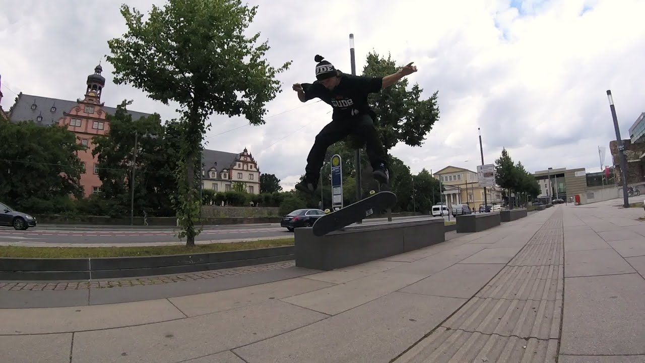 GoPro: Matthias Wieschermann - Chris Heck - Darmstadt, Germany - 7.26.16 - Skate
