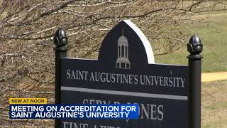 Celebrity Saint Augustine's University face appeals hearing for accreditation status Wealth