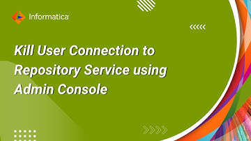 How to Kill User Connection to Repository Service using Admin Console