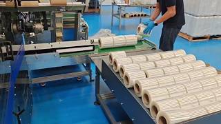 MODEL PRO – Factory Field Video Compilation | Automatic Stretch Film Slitter-Rewinder