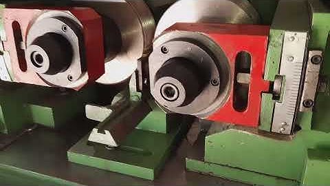hydraulic Thread Rolling Machine setting , trail , demonstration ,pitch matching ,installation HINDI
