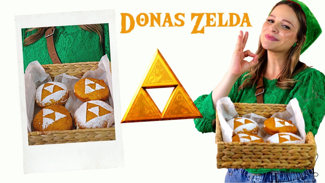 Como hacer Donas de Zelda | Donas Triforce
