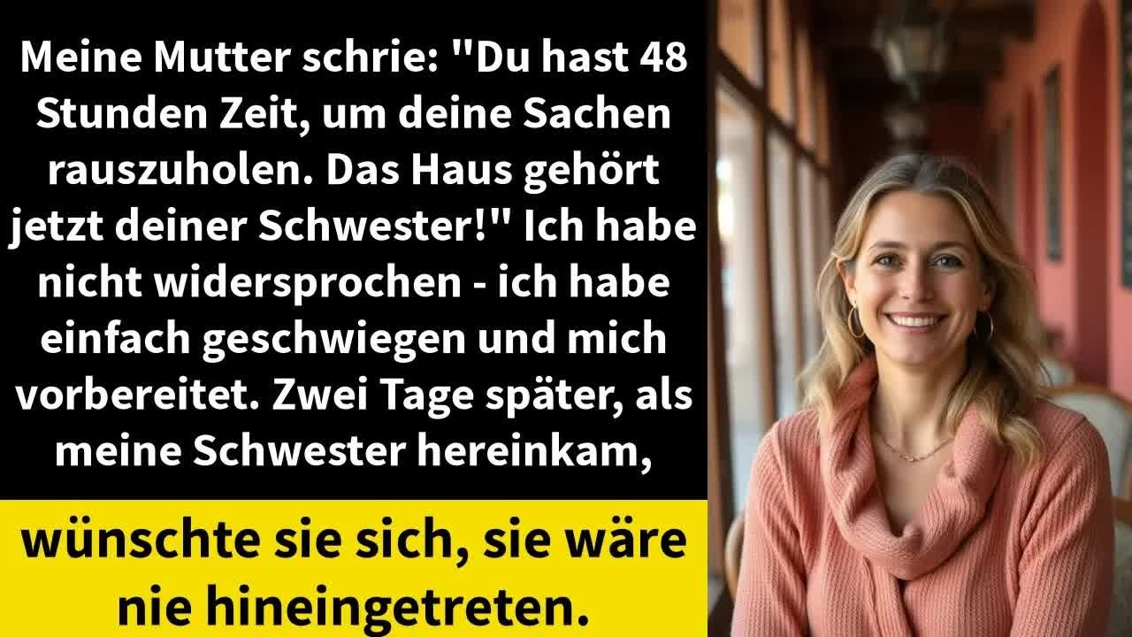 Meine Mutter schrie： ＂Du hast 48 Stunden Zeit, um deine Sachen rauszuholen