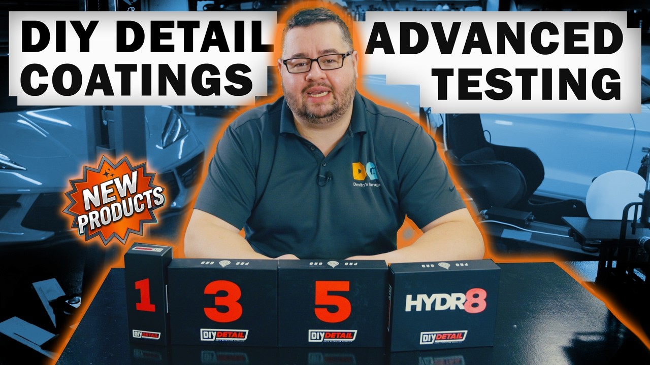 DIY Detail 1, 3, 5 & 8 Year Ceramic Coatings Full Review & Testing | New TEOS Technology