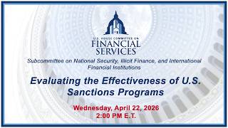 Evaluating the Effectiveness of U.S. Sanctions Programs (EventID=XXXXXX)
