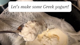 EASY How to Make Homemade Greek Yogurt & Clean a Burnt Pot