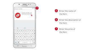 #HOTTAB APP Tutorial - How to create a new item