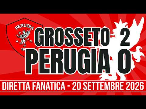 Video GROSSETO PERUGIA 2-0 | Diretta fanatica in trasferta, terzo ko di fila per il Grifo