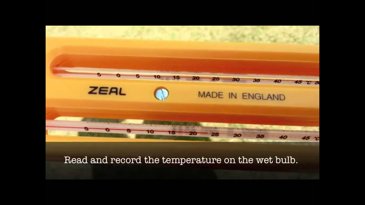 Zeal Hygrometer Humidity Chart