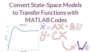 Convert State-Space Models into Transfer Functions with MATLAB Codes