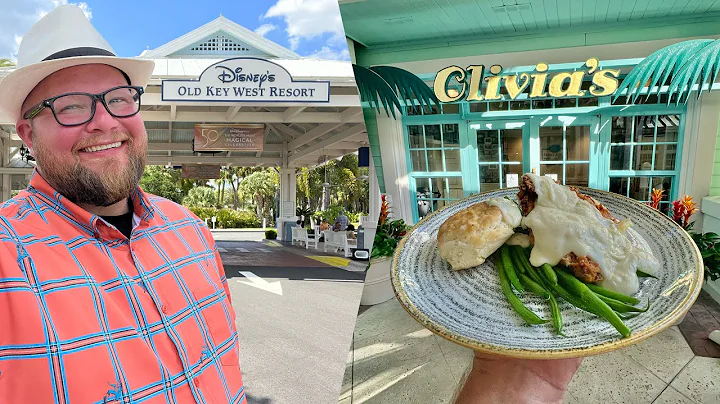 Disneys Old Key West Resort 2022 | Olivias Cafe Dining Review & Resort Tour | Walt Disney World