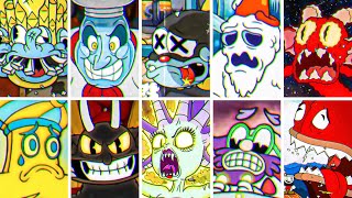 Cuphead 1 & DLC - All Boss Knockout Animations