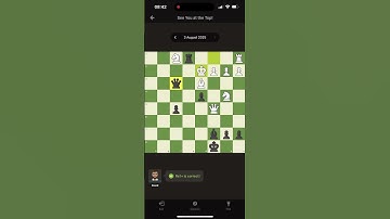 Chess Daily Puzzle 03 August 2025, 03/08/2025 #chess #london #game #india