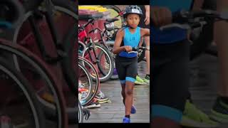 💪🏾RABY BAY TRIATHLON🏅 #Phoenixkids #kidstriathlon #qtsrabybay #awesomekids #champion #dedicated