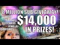 WIN $14,000 IN PRIZES! - 8 Million Sub Giveaway! | GRAV3YARDGIRL