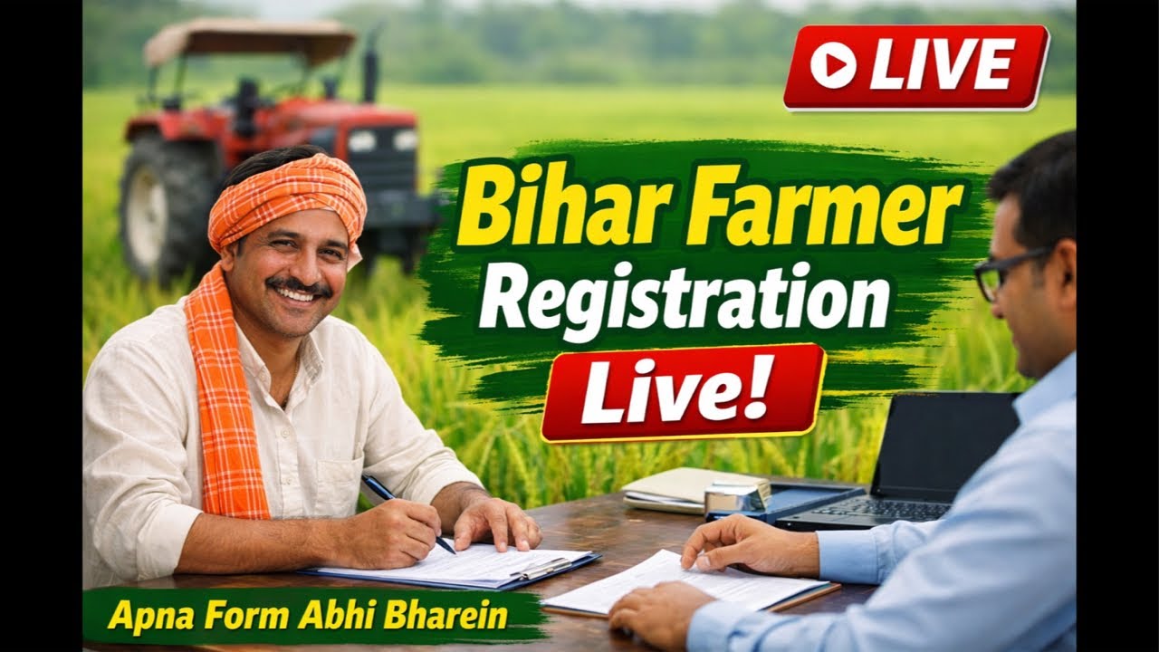 Bihar Me Farmer Registration Me Bache Sirf Ek Din 