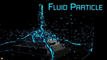 Blender 2.78 - Fluid Particle Simulation 1
