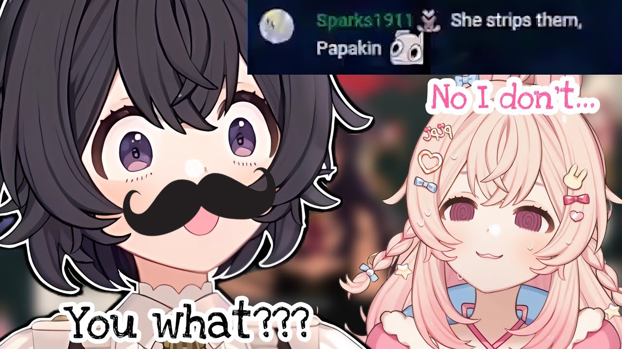 Pippa Chat Mafia exposed Pippa's Azur Lane "yabai" swimsuit skins to Papakin