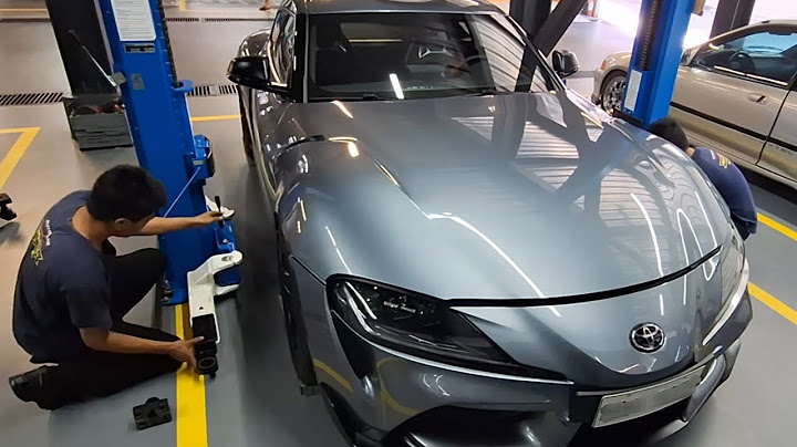Toyota GR Supra, Ford Mustang GT & a VW Golf get oil changes at Autoplus Sports w/ Ravenol oil