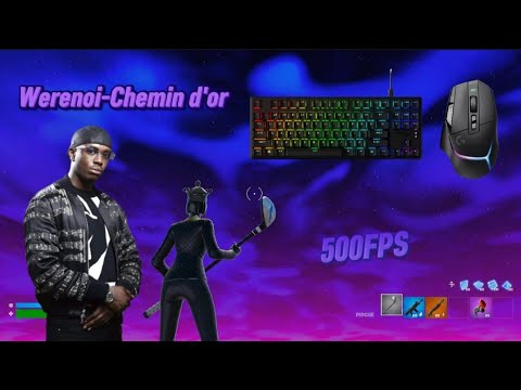 😴*ASMR*😴- SOLOBUILD-500FPS✨ LOGITECH G502X - HYPERX KEYBOARD