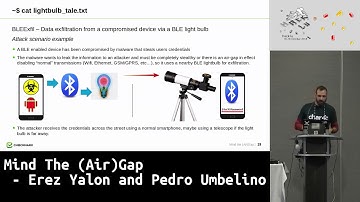 Hack.lu 2018: Mind The (Air)Gap - Erez Yalon and Pedro Umbelino