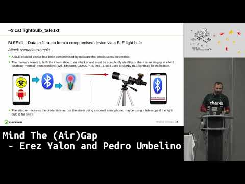 Hack.lu 2018: Mind The (Air)Gap - Erez Yalon and Pedro Umbelino