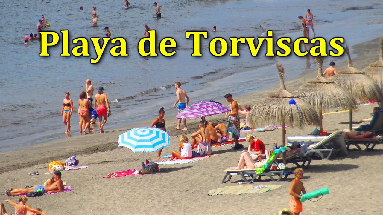 Costa Adeje Tenerife Beach Torviscas Youtube